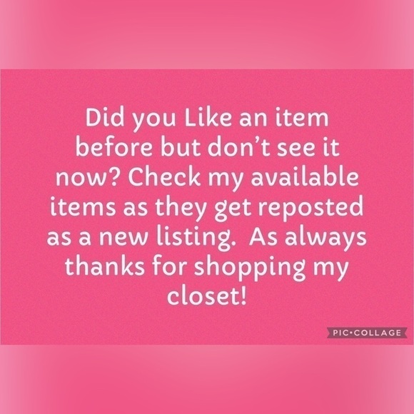 Other - Shopping my Closet